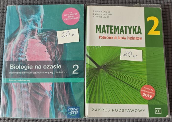 Grajewo ogłoszenia: Sprzedam podręczniki.