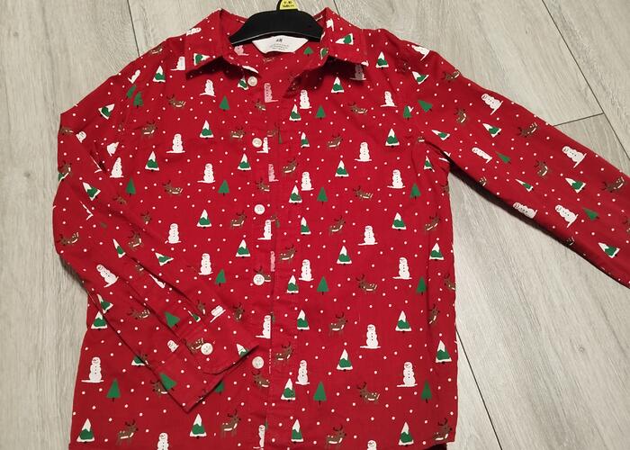 Grajewo ogłoszenia: Sprzedam koszule chłopięca H&M na 122 cm wzrostu, stan bardzo dobry